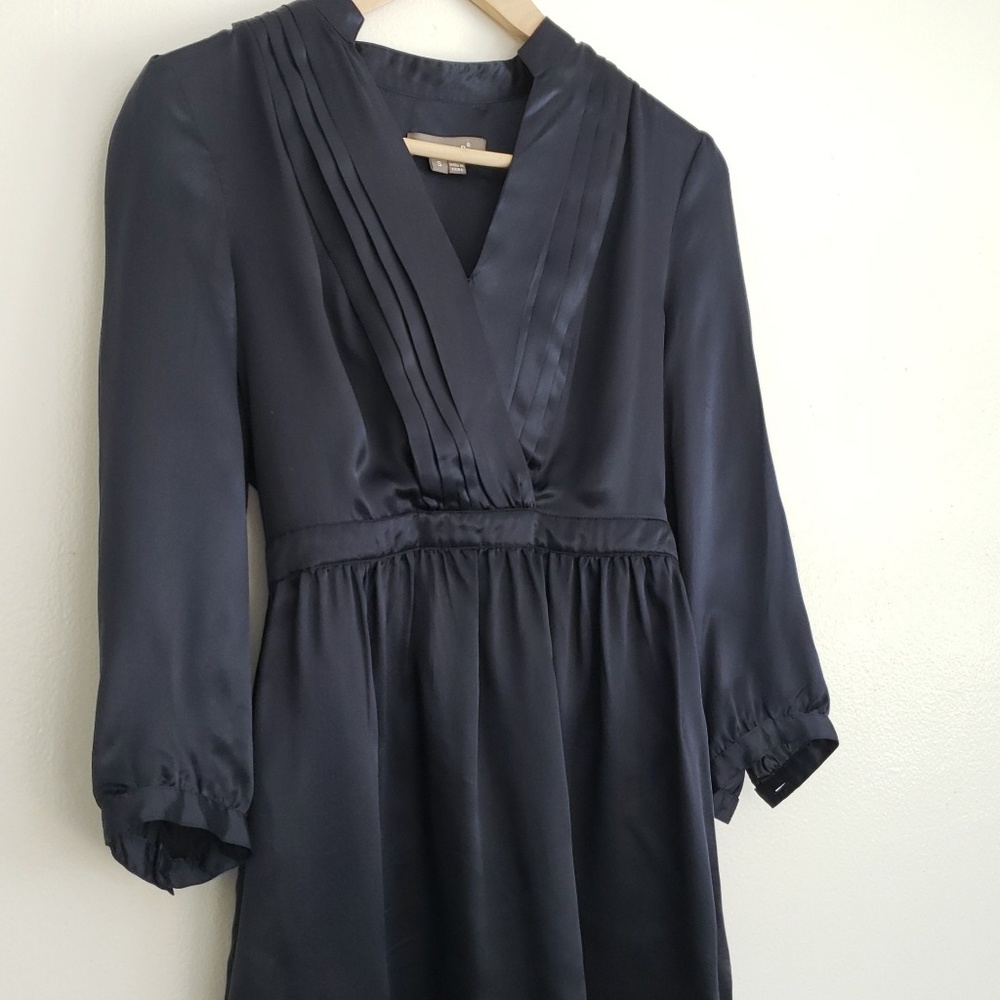 100% Silk Kenar Empire Waist Tunic Blouse - Small